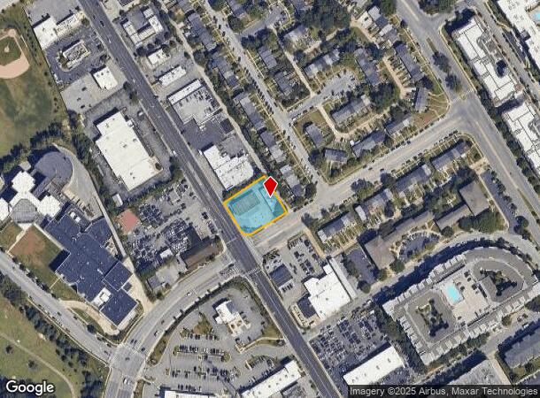  825 York Rd, Towson, MD Parcel Map
