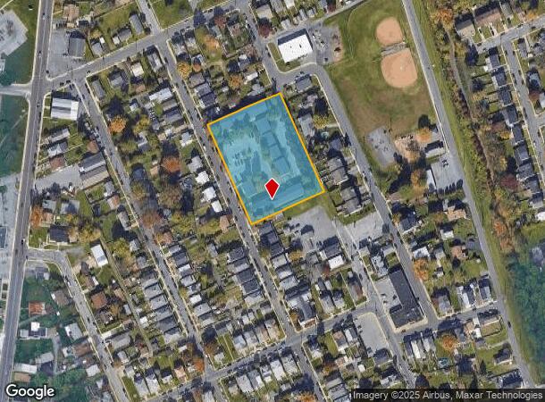 3543 Ridgeway St, Reading, PA Parcel Map