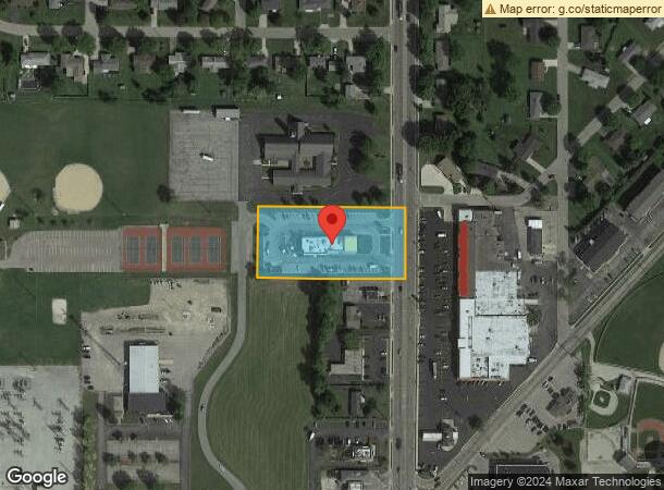  1317 N Barron St, Eaton, OH Parcel Map