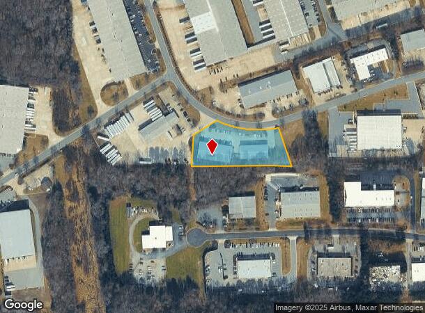 610 Indeneer Dr, Kernersville, NC Parcel Map