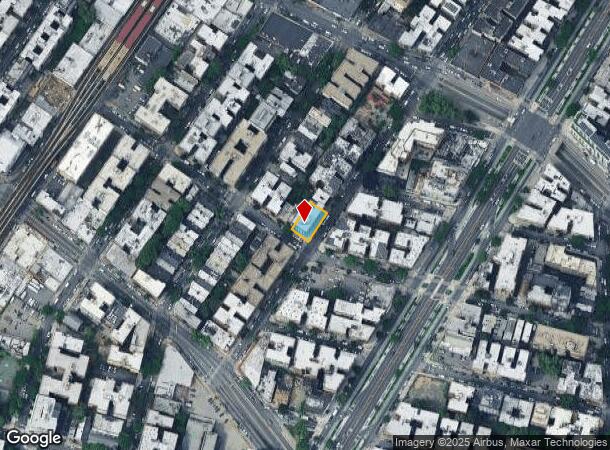 2001 Creston Ave, Bronx, NY Parcel Map