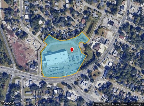  813 Golfair Blvd, Jacksonville, FL Parcel Map