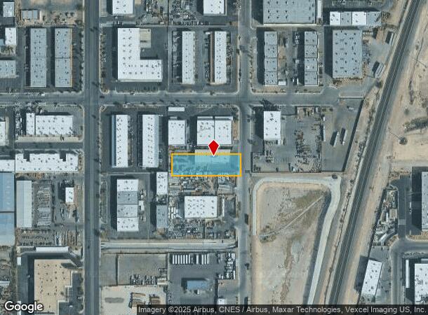  5145 Schirlls St, Las Vegas, NV Parcel Map