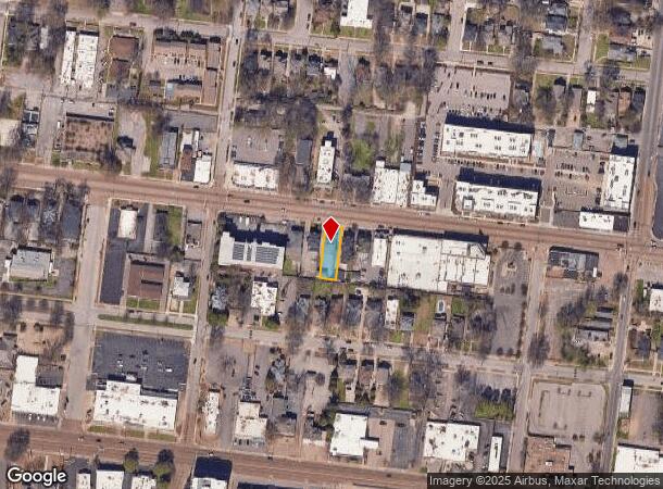 1515 Madison Ave, Memphis, TN Parcel Map