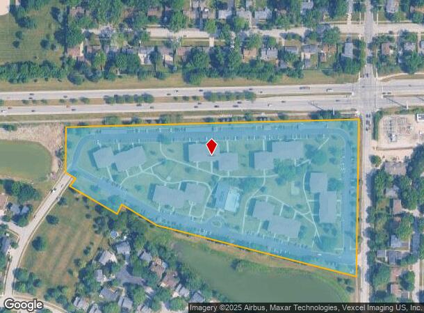 1301 Modaff Rd, Naperville, IL Parcel Map