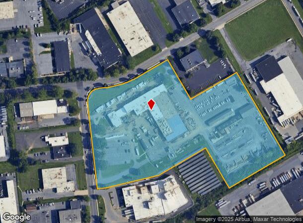  2121 City Line Rd, Bethlehem, PA Parcel Map
