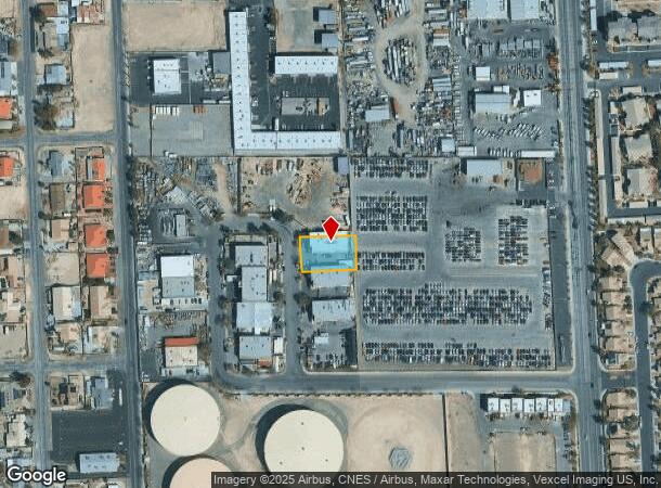 3440 Precision Dr, North Las Vegas, NV Parcel Map