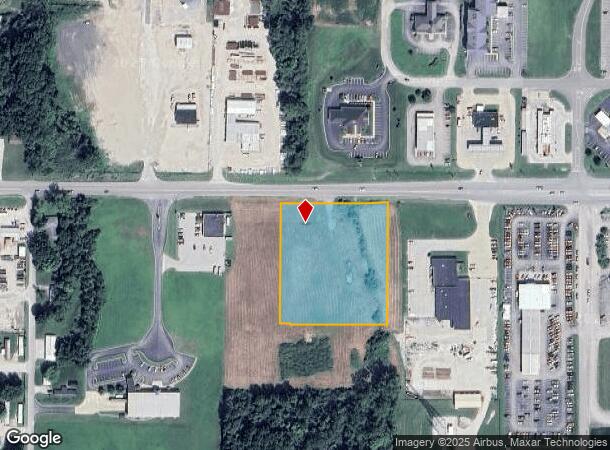  3131 W Broadway St, Princeton, IN Parcel Map