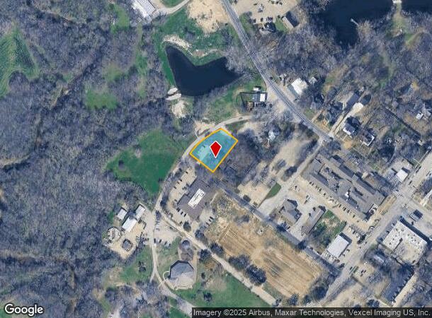  1510 W Jefferson St, Waxahachie, TX Parcel Map