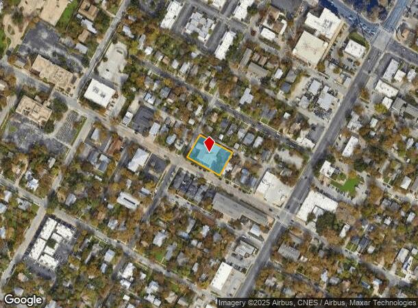  630 W 34Th St, Austin, TX Parcel Map