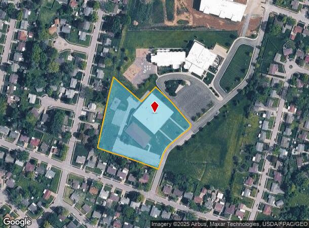 1694 Pawnee Dr, Xenia, OH Parcel Map