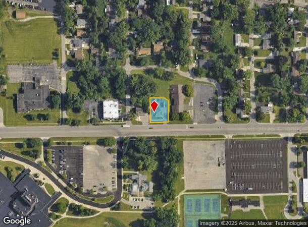  1866 Packard Rd, Ypsilanti, MI Parcel Map