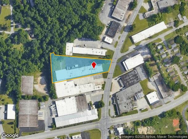  1946 W Green Dr, High Point, NC Parcel Map