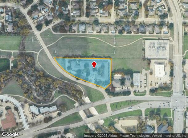  6410 Old Orchard Dr, Plano, TX Parcel Map