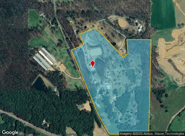  222 Bailey Waters Rd, Dawsonville, GA Parcel Map