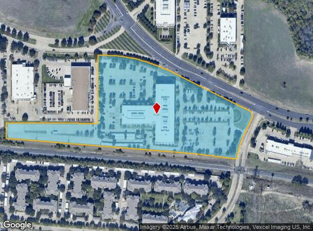 6100 W Plano Pky, Plano, TX Parcel Map