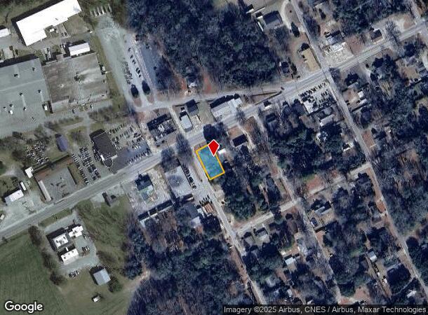  628 W Columbia Ave, Batesburg, SC Parcel Map