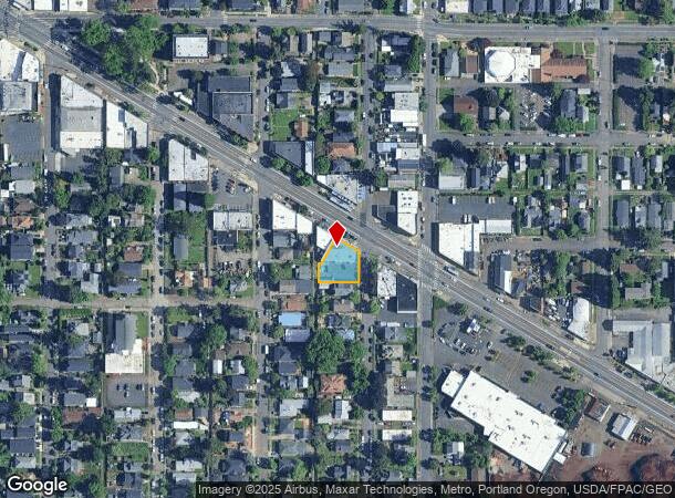 6540 Se Foster Rd, Portland, OR Parcel Map