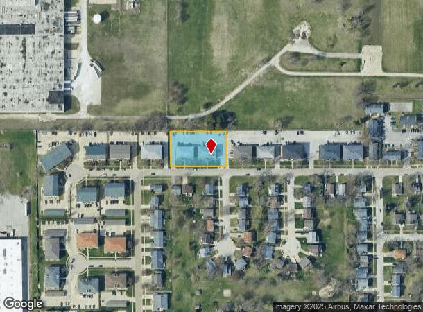 2002 Rainbow Ave, Bloomington, IL Parcel Map