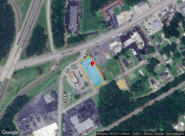 100 W Jones St, Kenly, NC Parcel Map