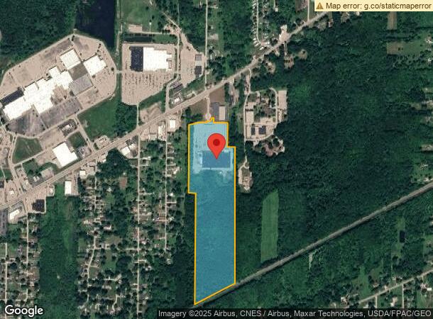  3200 Market Place Dr, Ashtabula, OH Parcel Map