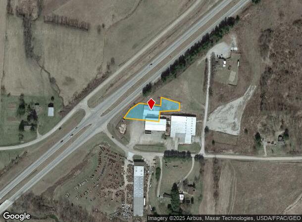 3736 Enlow Rd, Albany, OH Parcel Map