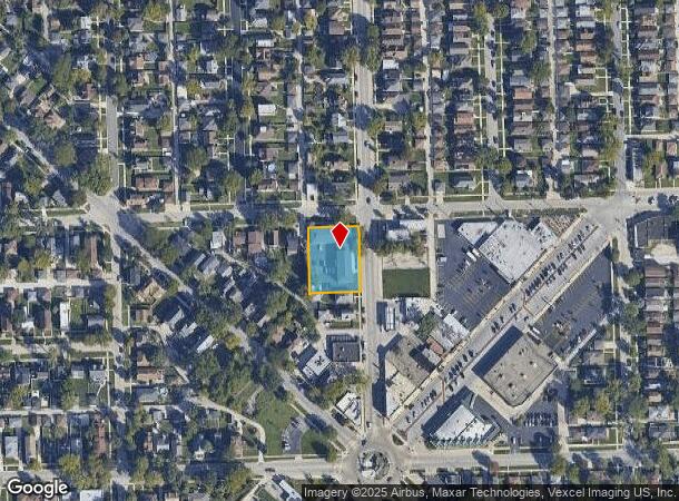 9205 Maple Ave, Brookfield, IL Parcel Map