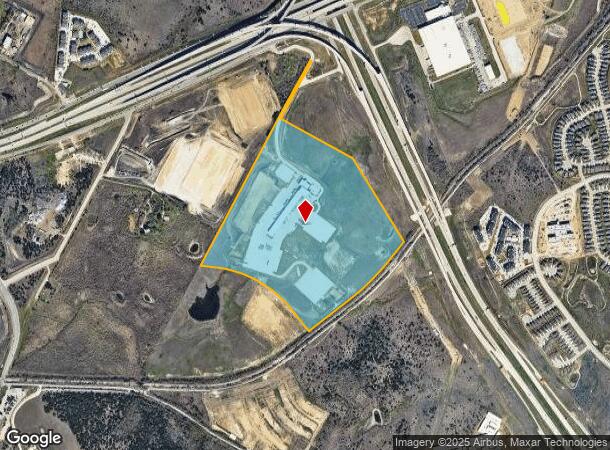 10001 Us Highway 290 E, Manor, TX Parcel Map