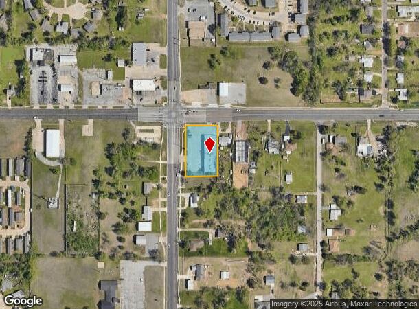  1020 N Douglas Blvd, Oklahoma City, OK Parcel Map