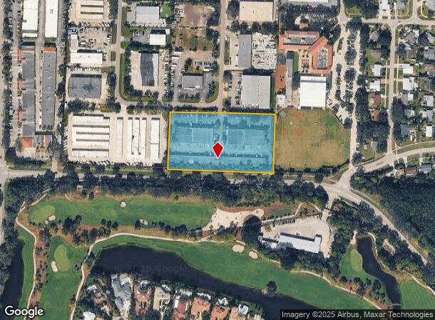 711 Commerce Way, Jupiter, FL Parcel Map