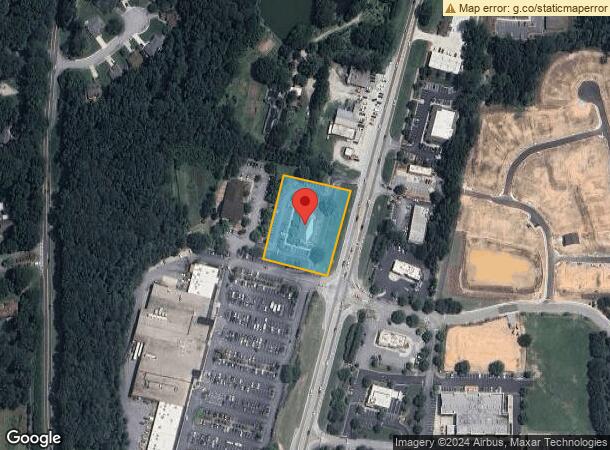  735 Glynn St S, Fayetteville, GA Parcel Map