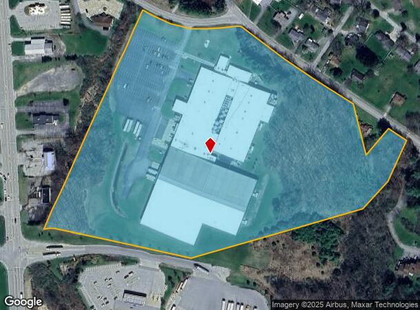  2890 Maplevale Rd, Brookville, PA Parcel Map