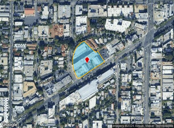  8585-8599 Santa Monica Blvd, West Hollywood, CA Parcel Map