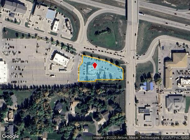 1707 22Nd Ave Sw, Minot, ND Parcel Map