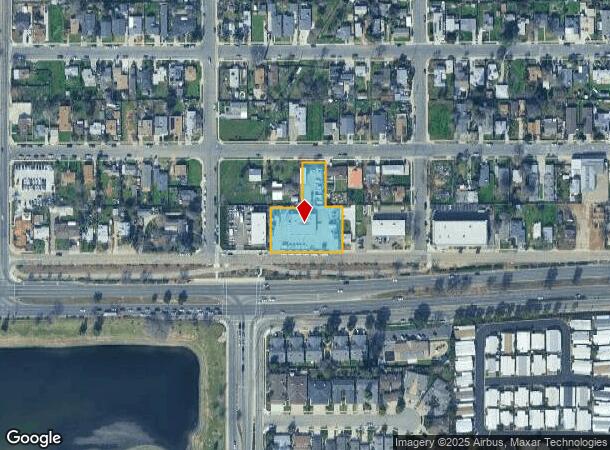  348 W Herndon Ave, Fresno, CA Parcel Map