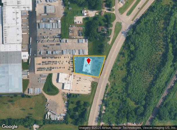  851 Lake St, Oswego, IL Parcel Map