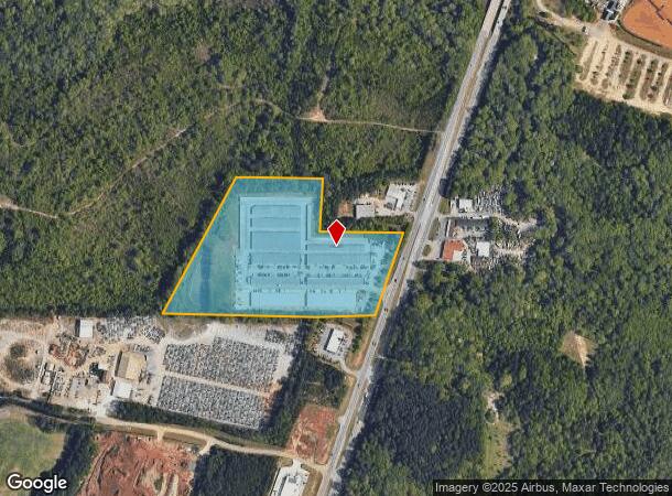 1572 Highway 85 N, Fayetteville, GA Parcel Map