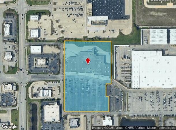  712 W Town Center Blvd, Champaign, IL Parcel Map