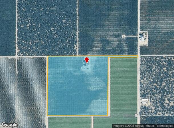 2487 S Jameson Ave, Fresno, CA Parcel Map