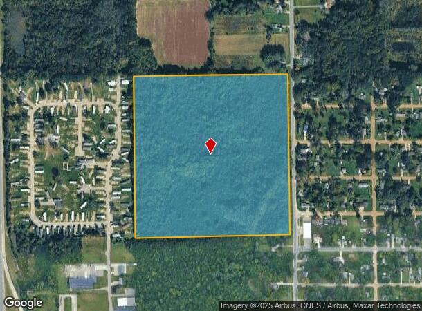  N Jennings Rd, Flint, MI Parcel Map