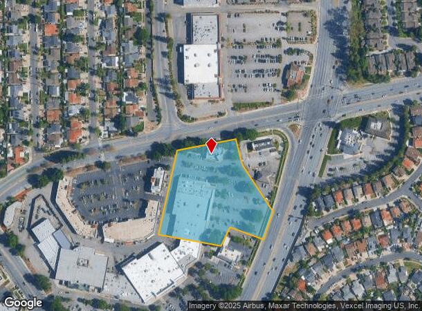 1787 E Capitol Expy, San Jose, CA Parcel Map