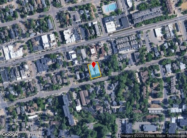  2037 Walnut St, Boulder, CO Parcel Map