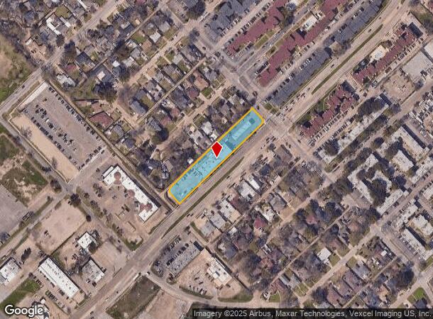  3025 Webb Chapel Ext, Dallas, TX Parcel Map