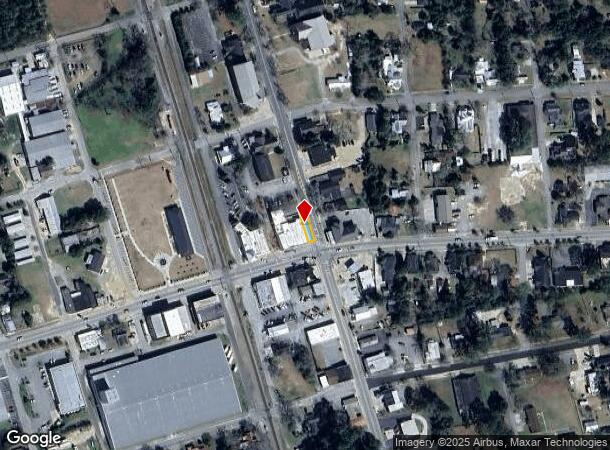 100 W Main St, Hahira, GA Parcel Map