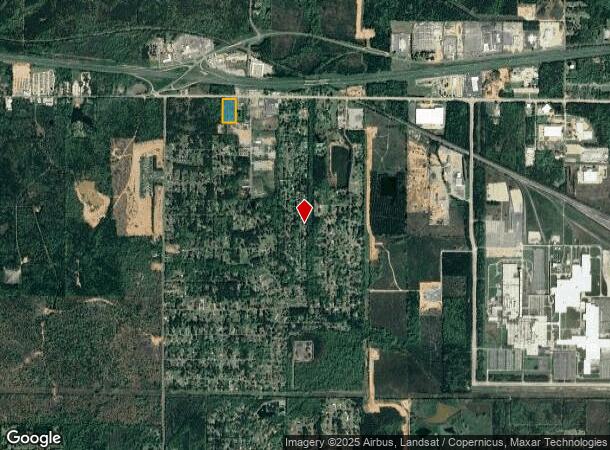 7329 Golden Meadows Rd, Greenwood, LA Parcel Map