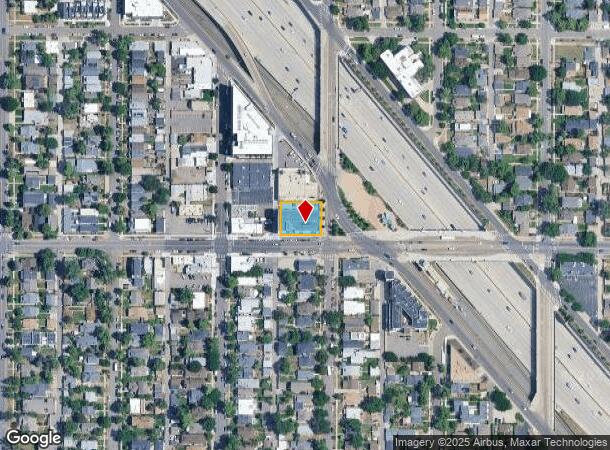 675 E Louisiana Ave, Denver, CO Parcel Map
