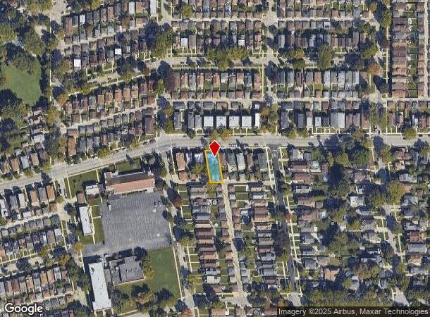  6667 W Devon Ave, Chicago, IL Parcel Map