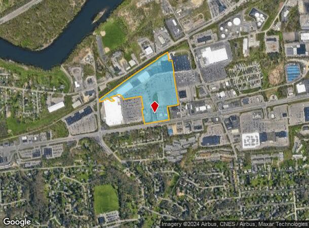  2505 Vestal Pkwy E, Vestal, NY Parcel Map