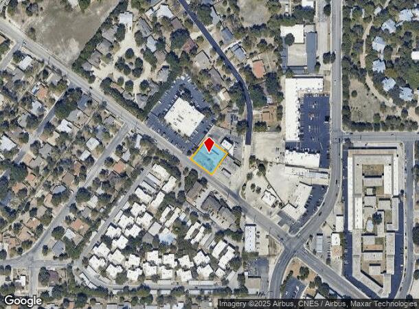  1011 Jackson Keller Rd, San Antonio, TX Parcel Map