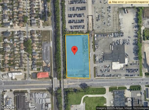  10800 Ford Rd, Dearborn, MI Parcel Map